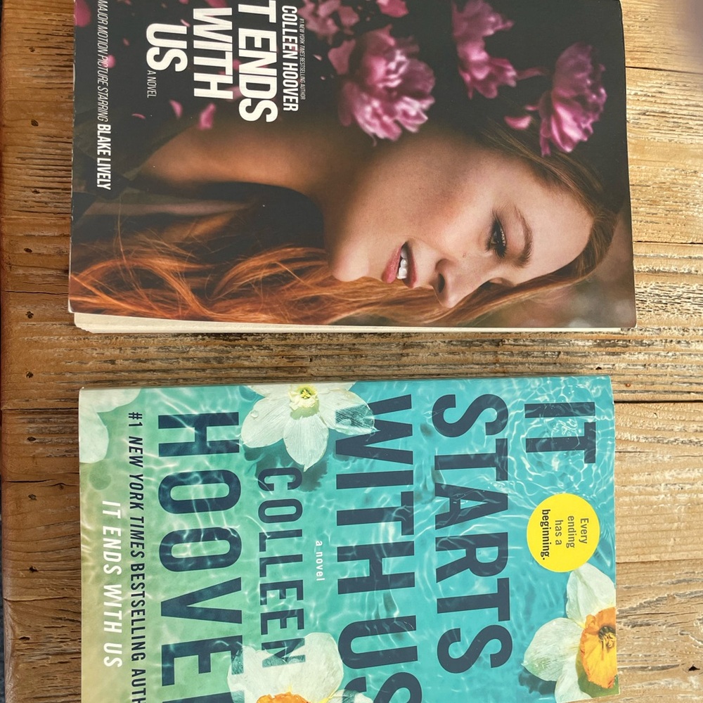 It Ends With Us & It Starts With Us Books
